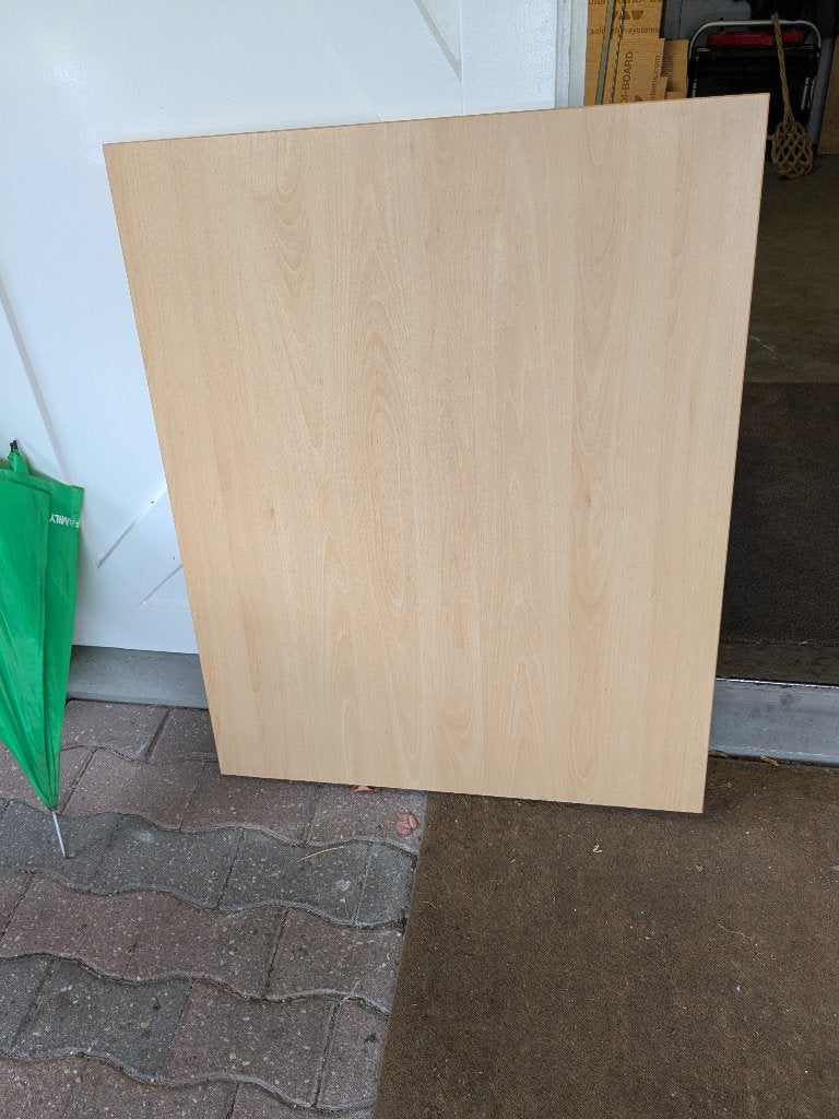 Tafelblad 100 x 80 cm, Ophalen, Gebruikt, 50 tot 100 cm, 50 tot 100 cm