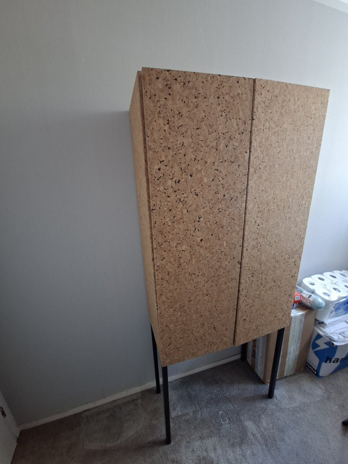 IKEA Sammenhang kurk vitrinekast, Ophalen, Met plank(en), 50 tot 100 cm, Zo goed als nieuw