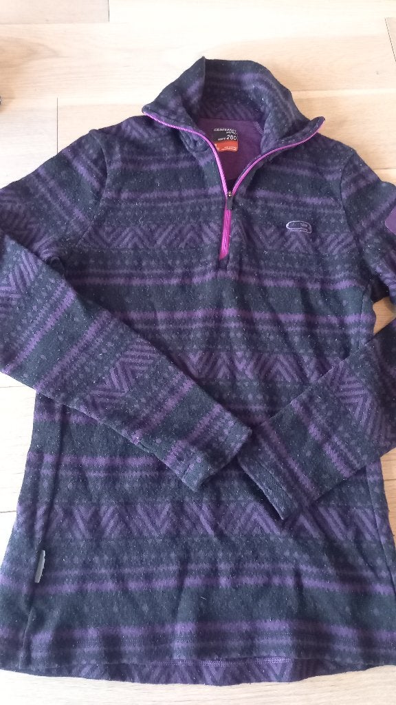 Icebreaker sweater women's, Paars, Ophalen of Verzenden, Zo goed als nieuw, Icebreaker