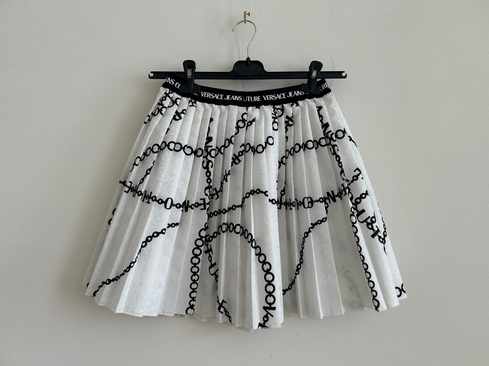 Versace jeans couture skirt, Wit, Nieuw, Ophalen of Verzenden, Maat 36 (S)