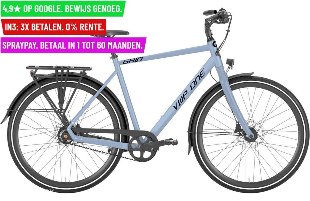 +Man's bicycle VWP ONE GRID 28"/57cm/Grey