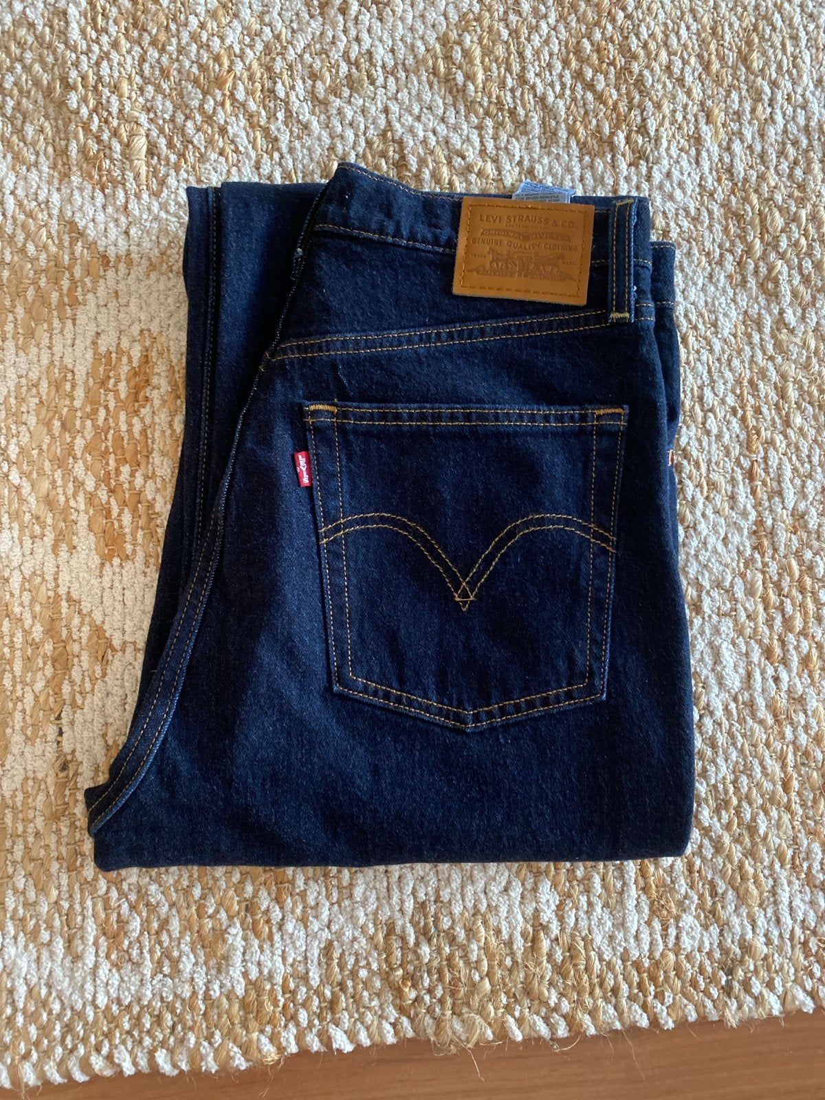 Levi's Ribcage Straight Jeans W29/L28, Ophalen of Verzenden, Nieuw, Blauw, W28 - W29 (confectie 36)