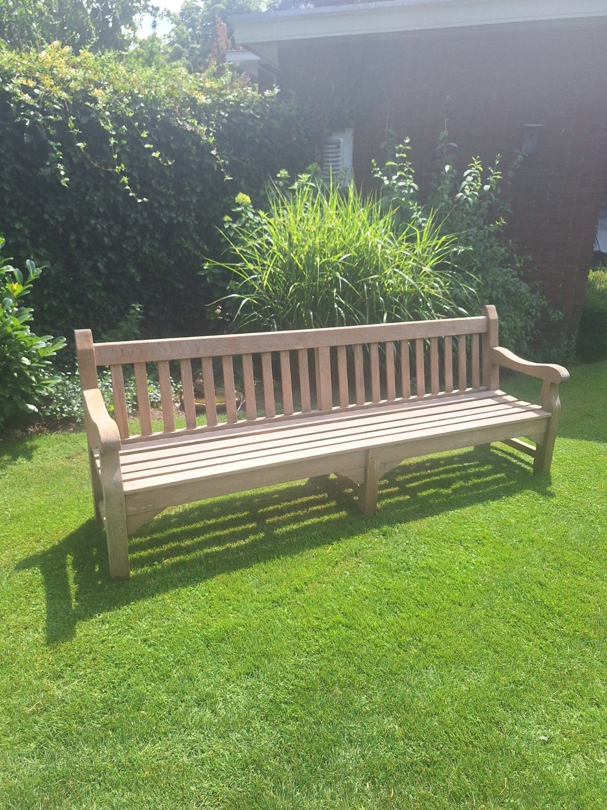 Teak&garden Teakhouten Tuinbank Balfour., Tuin en Terras, Tuinbanken, Ophalen