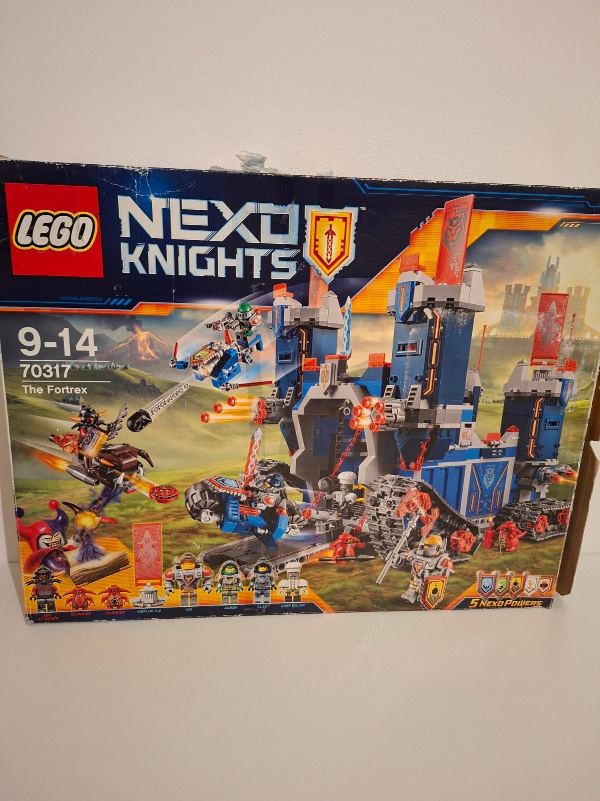 Lego nexo knights 70317 compleet met boekje en doos, Overige thema's, Lego, Ophalen of Verzenden, Zo goed als nieuw
