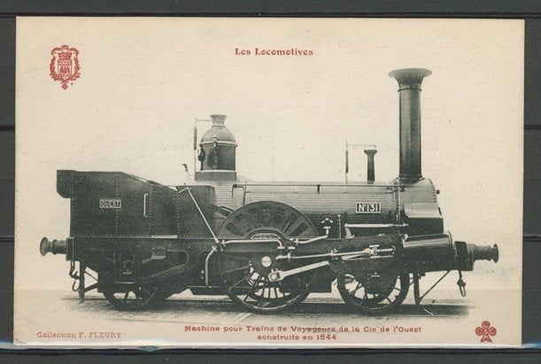 Stoom Locomotief Lok 1905 No. 131 Ansichtkaart Trein t-159, Ophalen of Verzenden, Zo goed als nieuw, Trein, Kaart of Prent