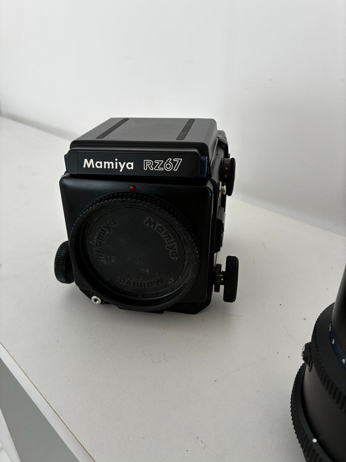 Mamiya RZ67 Professional met Mamiya-Sekor Z 180mm f/4.5 W le, Ophalen of Verzenden, Gebruikt, Spiegelreflex, Overige Merken