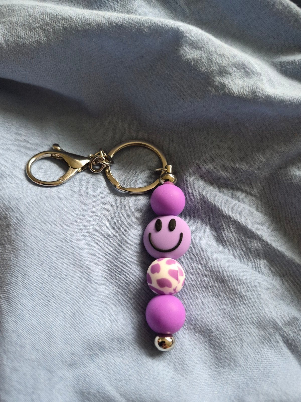 Sleutelhanger met smiley, Ophalen of Verzenden, Nieuw