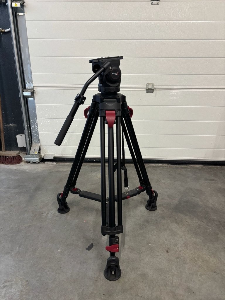 Cartoni Focus 8V Professioneel Video Statief, Ophalen, Zo goed als nieuw, Minder dan 150 cm, Driepoot