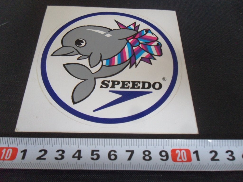 sticker SPEEDO  dolfijn flipper  zwemmen, Ophalen of Verzenden, Zo goed als nieuw