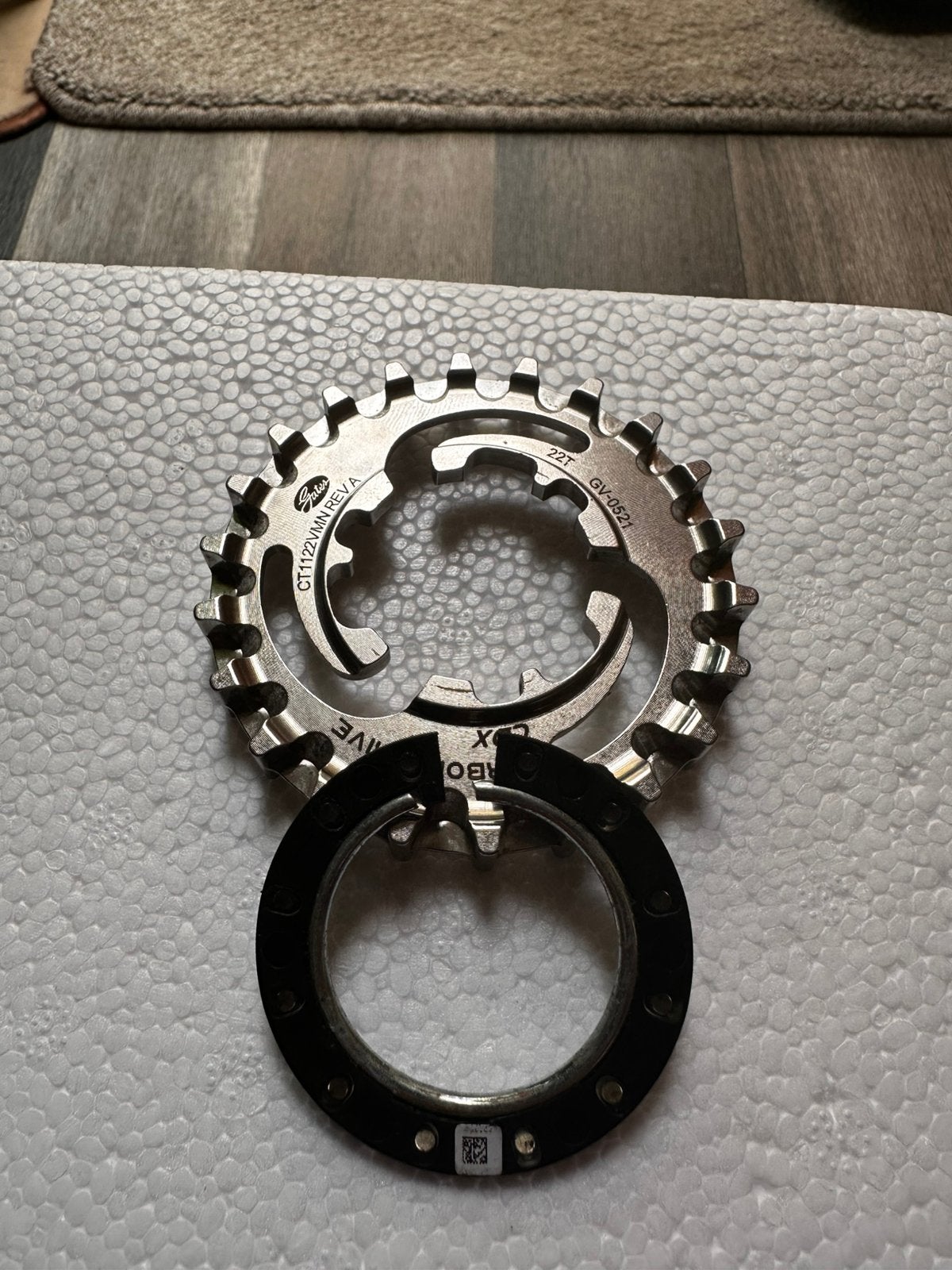 CDX Tandwiel 22T Enviolo, Fietsen en Brommers, Ophalen of Verzenden, Zo goed als nieuw, Staal