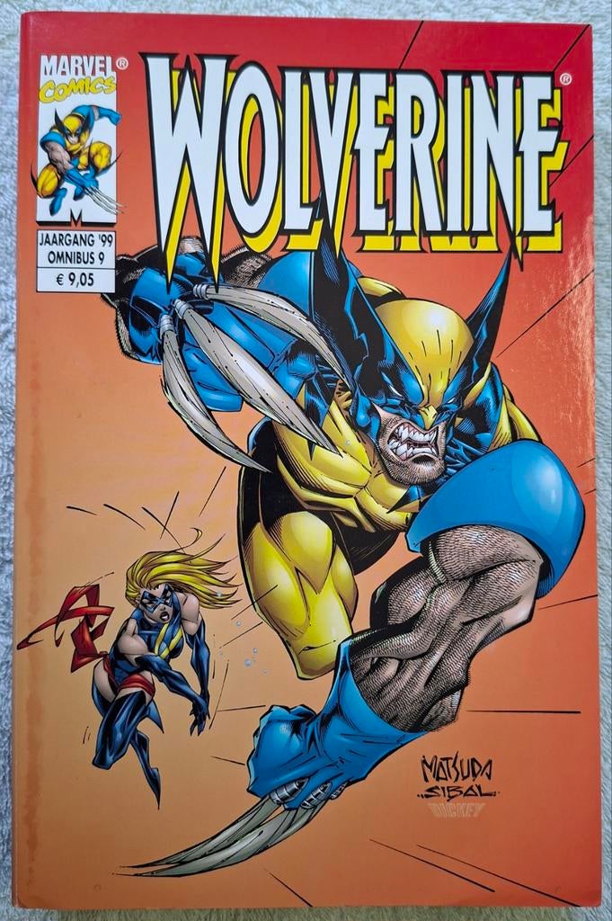 WOLVERINE OMNIBUS #9. JAARGANG '99. JUNIOR PRESS. NIEUWSTAAT, Boeken, Strips | Comics, Zo goed als nieuw, Eén comic, Europa, Ophalen of Verzenden