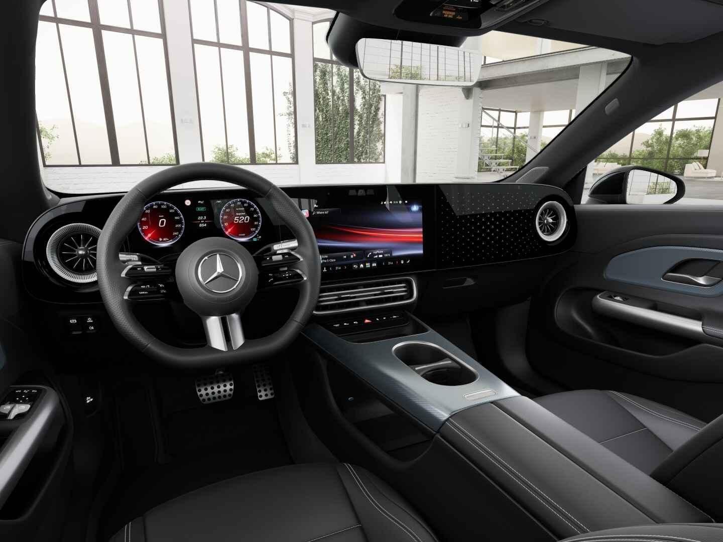 Mercedes-Benz CLA Shooting Brake electric 250+ Business Solu, Auto's, CLA, Achterwielaandrijving, Zwart, Zwart