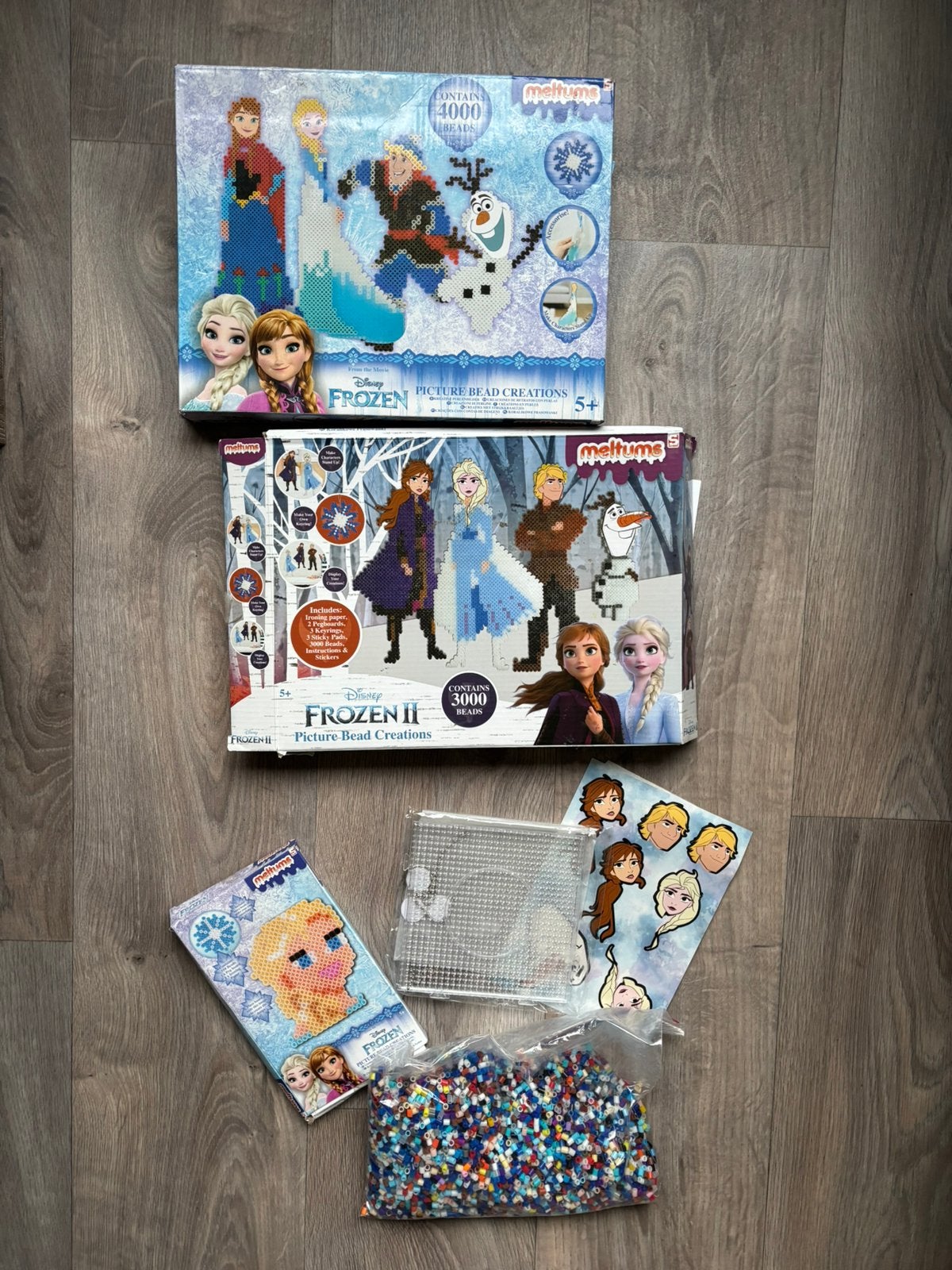 Z.g.a.n. Frozen strijkkralen, Ophalen of Verzenden, Zo goed als nieuw, Knutselen