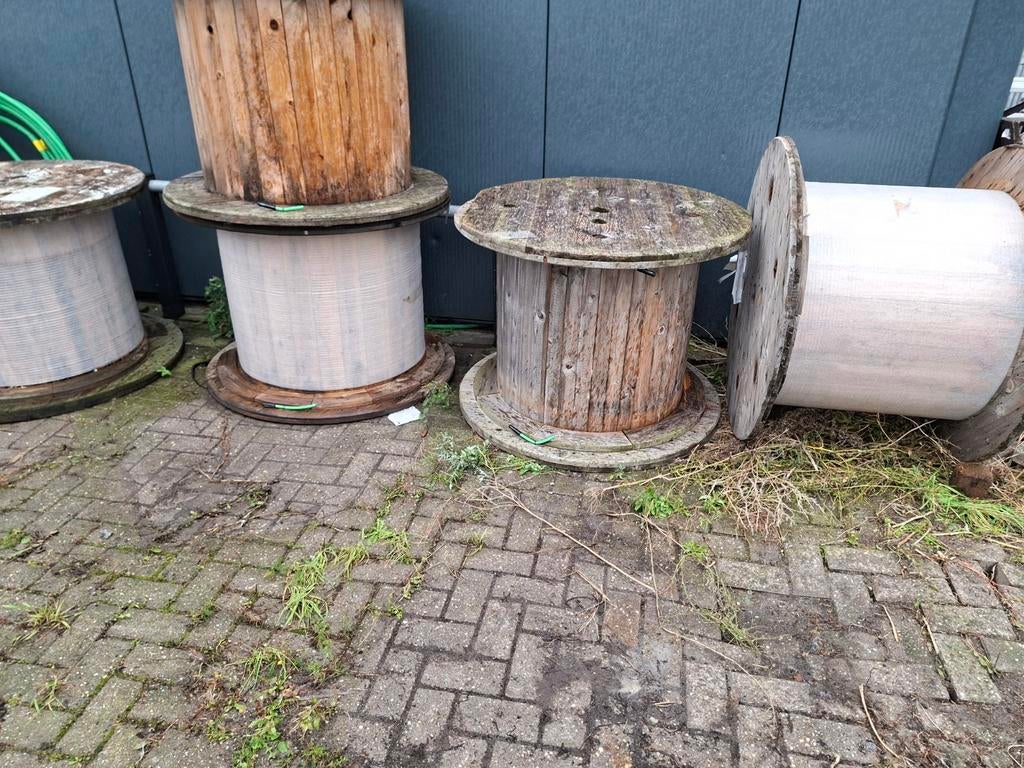Houten haspel, Doe-het-zelf en Verbouw, Hout en Planken, Ophalen