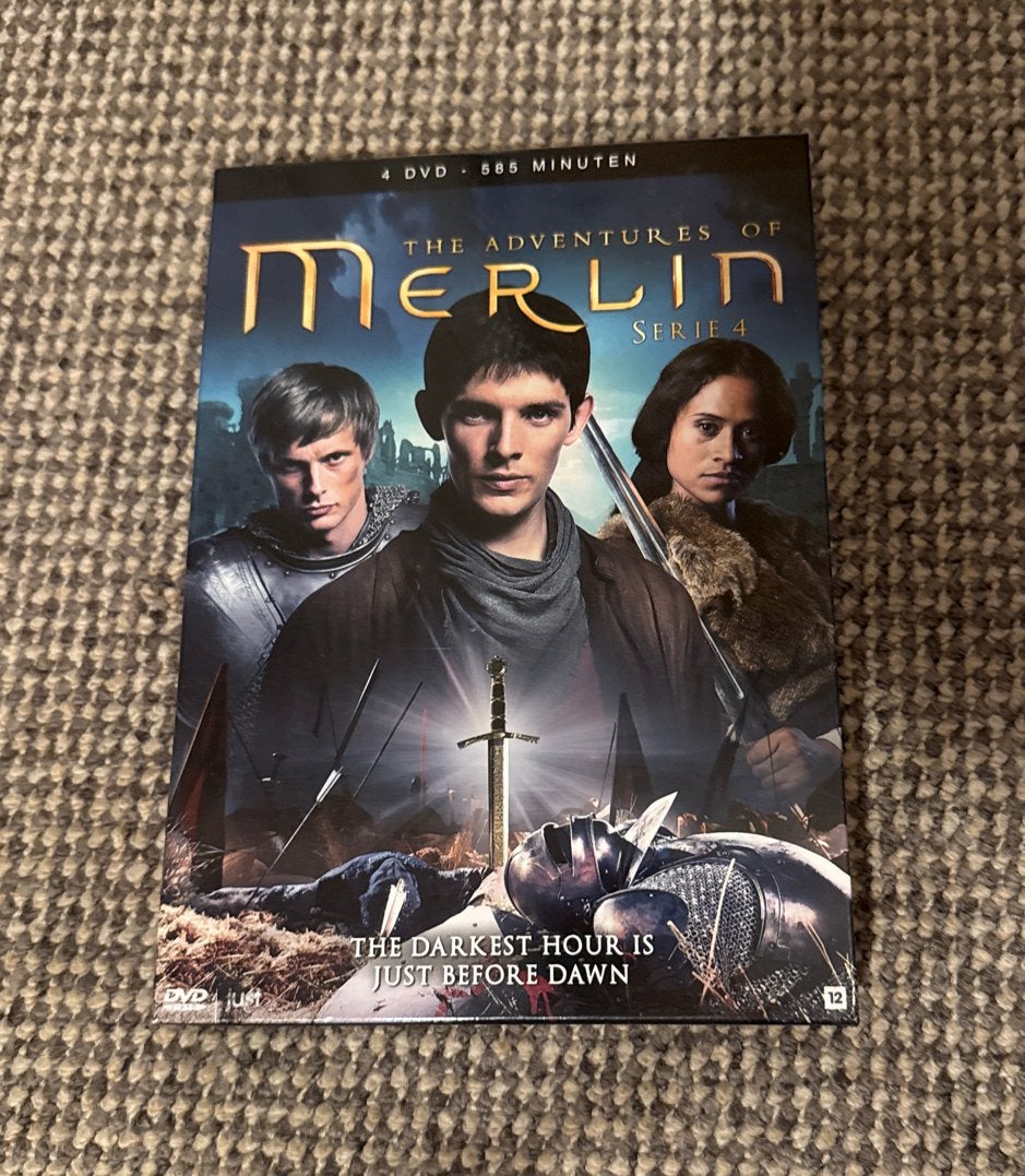 Merlin - The Adventures of Merlin - Serie 4 (DVD), Cd's en Dvd's, Engels, Nederlands, Science Fiction en Fantasy, Seizoen 4
