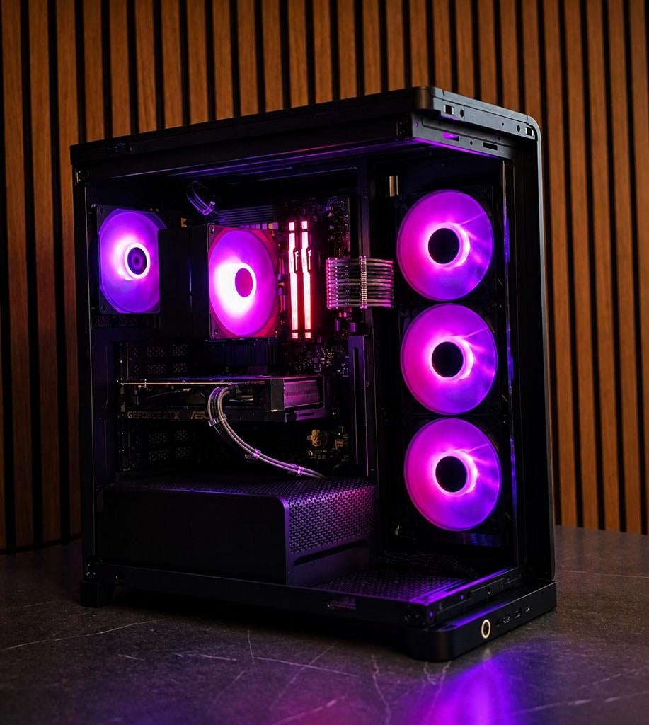 Gaming PC | Ryzen 7600x / RTX 5060 / DDR5 32GB, Zelfbouw game PC, 32 GB, Refurbished, Gaming