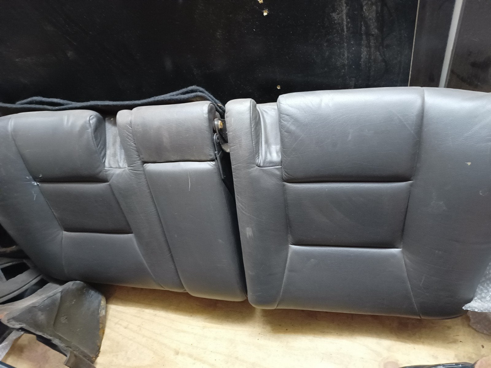 Leren Saab 900? achterbank- leer, Ophalen, Gebruikt, Saab