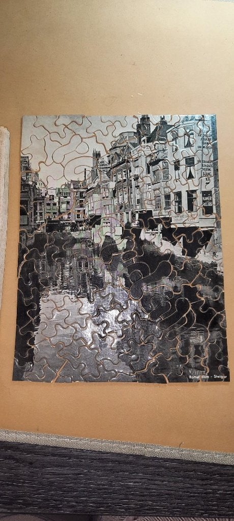 oude Rotterdam puzzel De Steiger, Ophalen of Verzenden