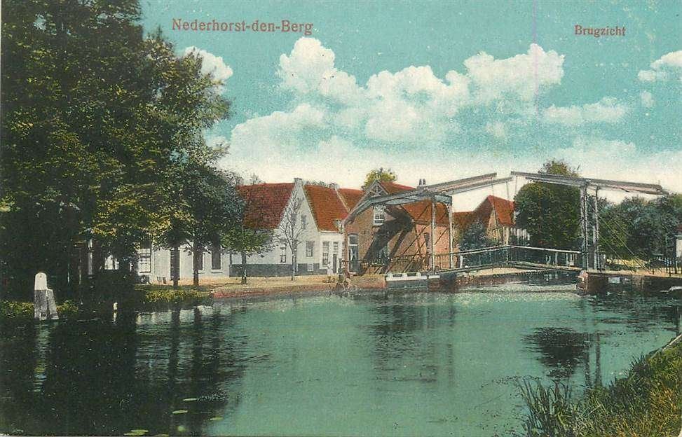 304-094-029 Nederhorst-den-Berg Brugzicht, Verzenden, Voor 1920, Noord-Holland