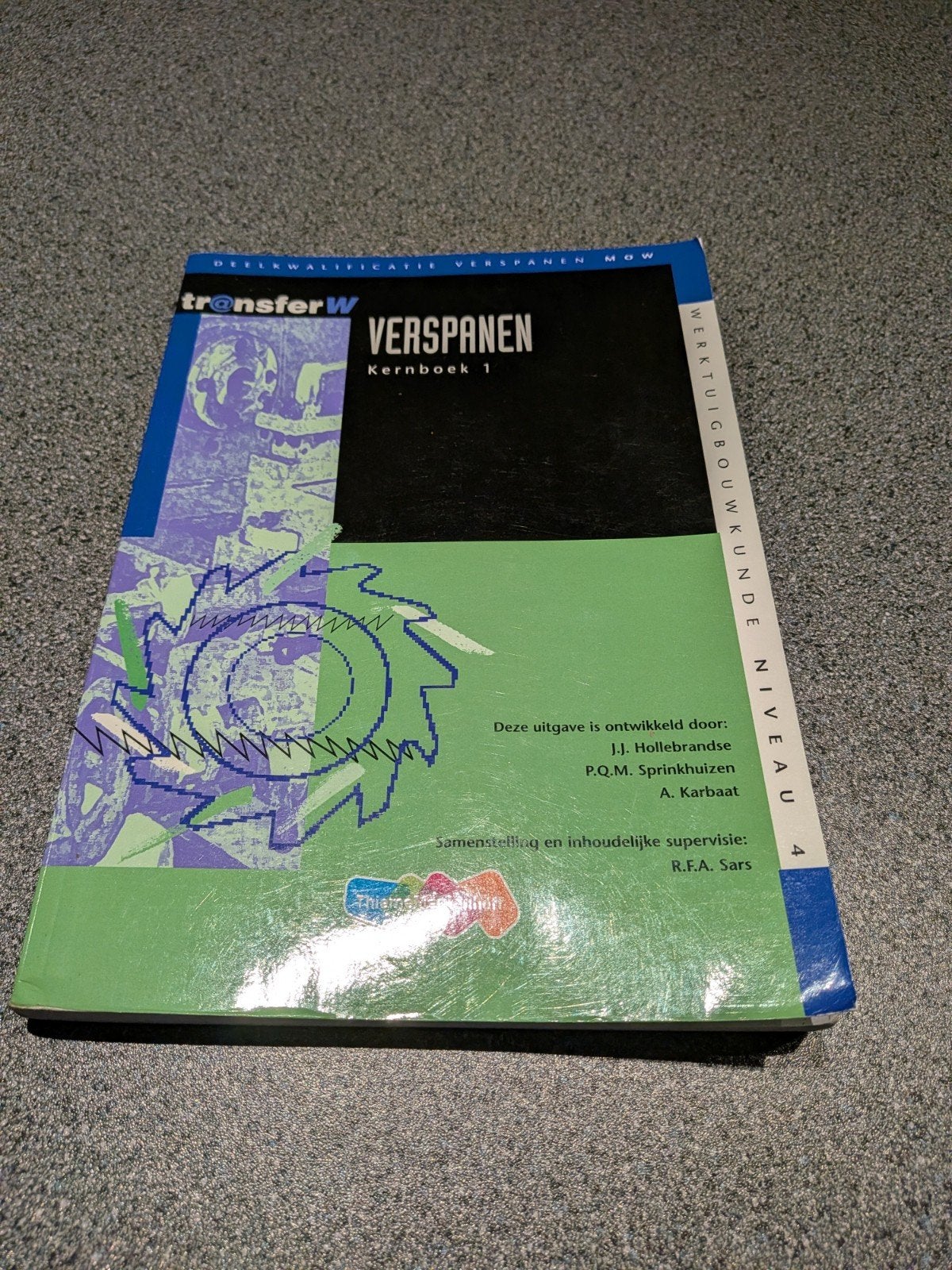Verspanen kernboek 1 boek, Ophalen, Zo goed als nieuw