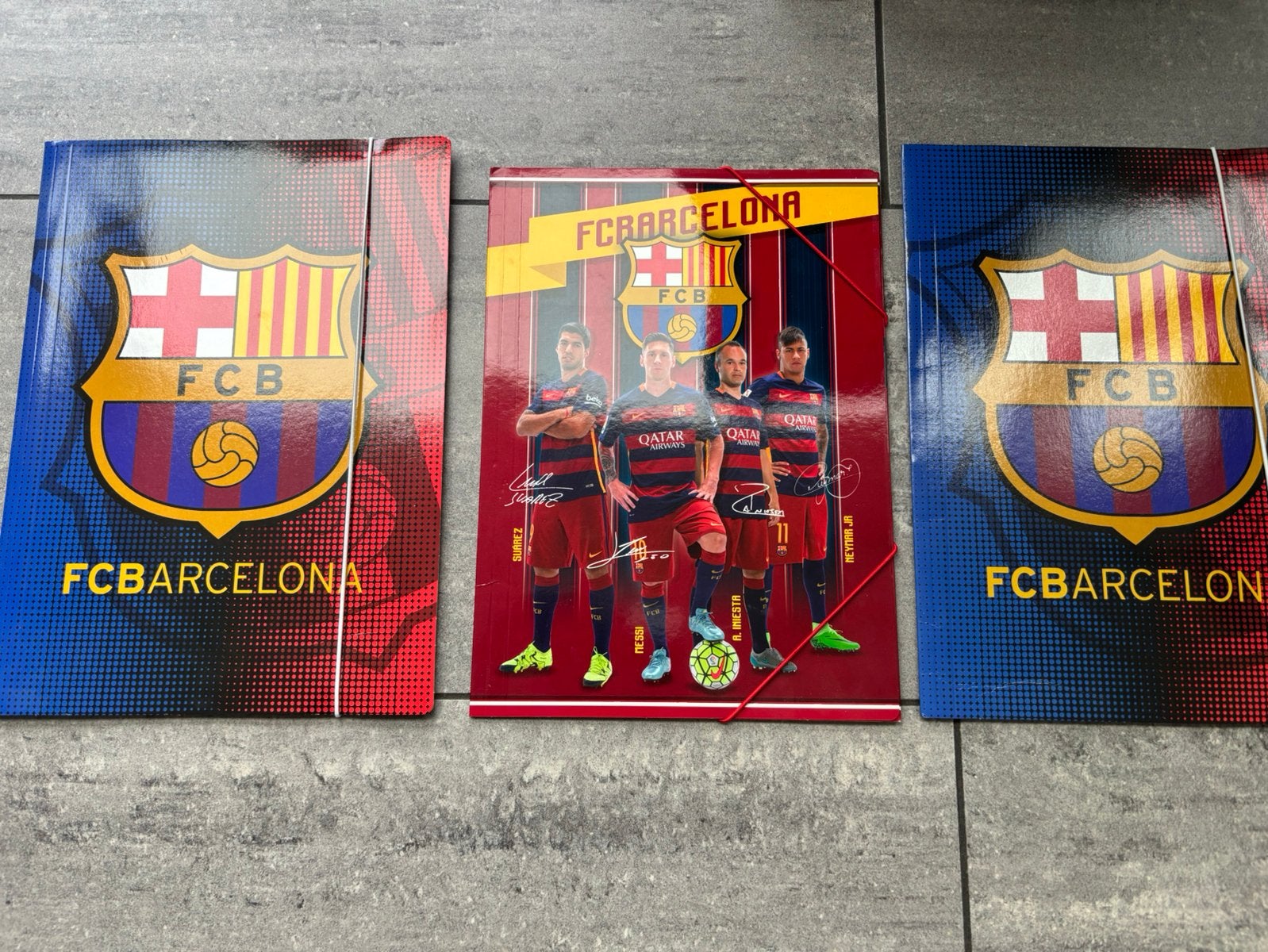 Barcelona ordners 3 stuks, Diversen, Ophalen of Verzenden, Nieuw