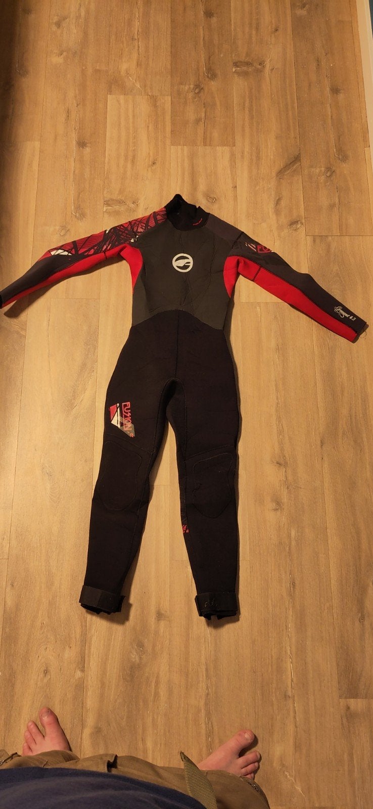 Wetsuit 4/3 kind Prolimit Fusion maat L (10/11yr), Watersport en Boten, Watersportkleding, Wetsuit, Ophalen of Verzenden, Zo goed als nieuw