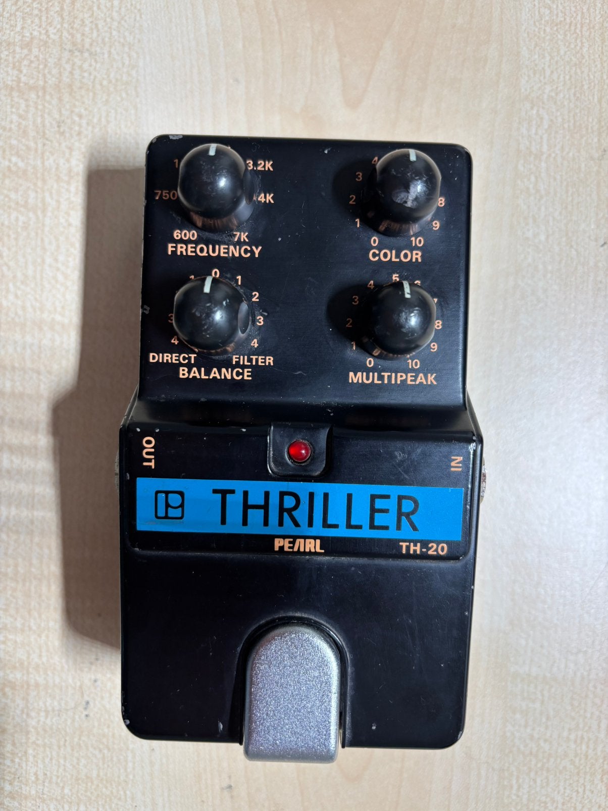 Pearl TH-20 THRILLER parametric equalizer 80s ZELDZAAM, Ophalen of Verzenden, Zo goed als nieuw
