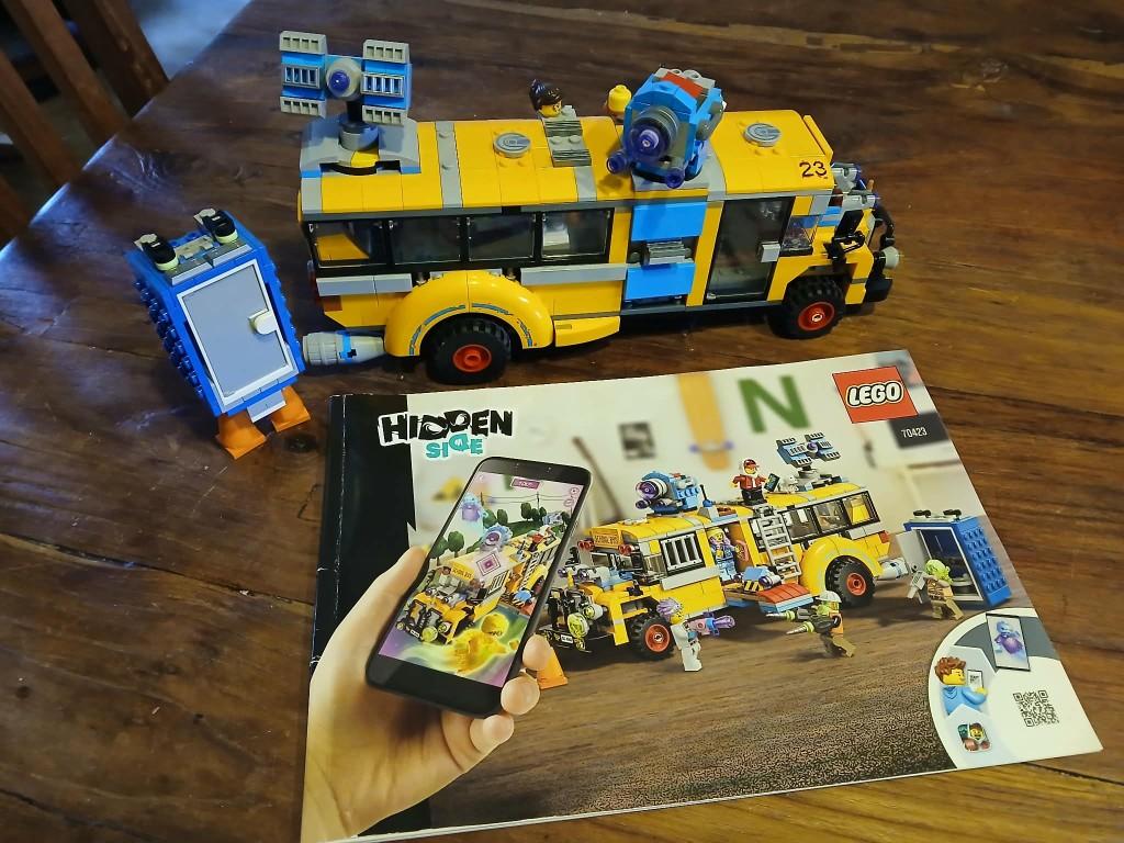 lego 70423 Hidden side Paranormale interceptiebus 3000, Ophalen, Overige thema's, Lego, Complete set