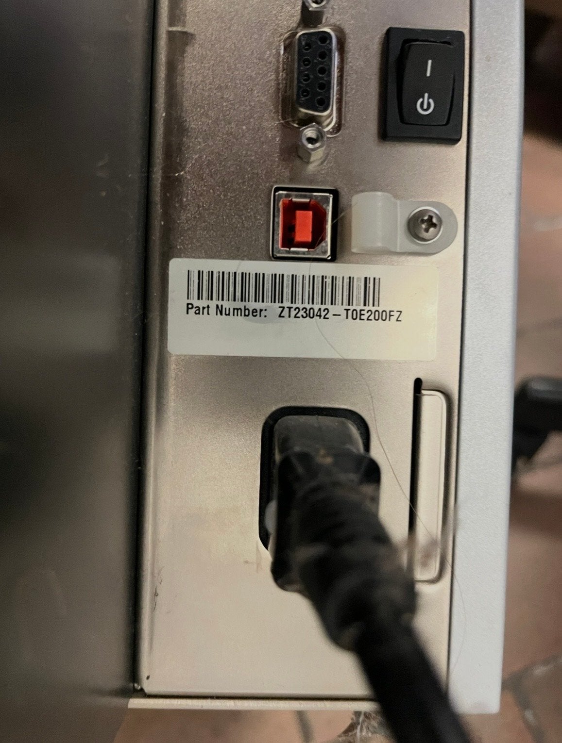 Zebra ZT230 Labelprinter - Thermische Barcode Printer, Computers en Software, Printers, Ophalen, Zwart-en-wit printen, Gebruikt