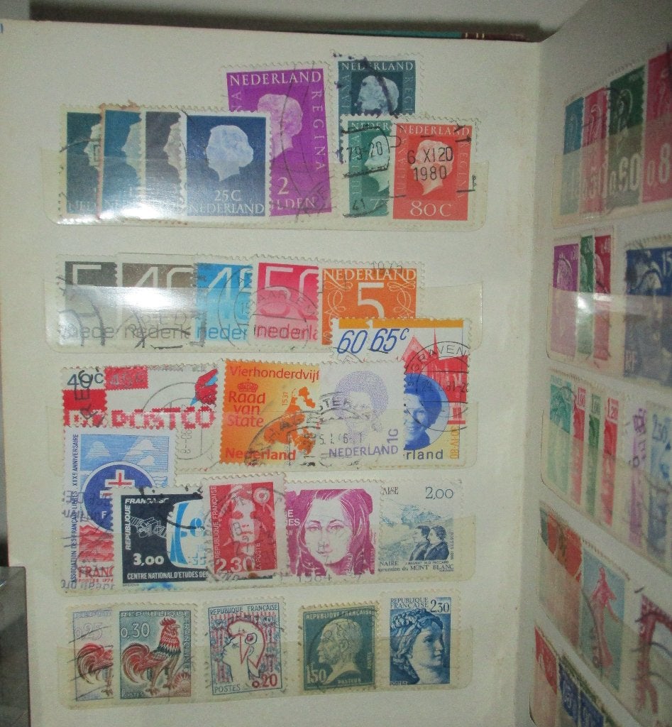 PB-A: MIXED van Postzegels -EUROPA-14 Paginas >5 Rijen-1960+, Verzenden, Overige periodes, Gestempeld