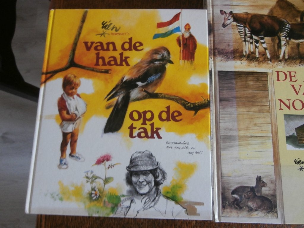 Foto 2 van Boek Rien Poortvliet Tresoor Ark van Noach Hak op tak Tuinpa