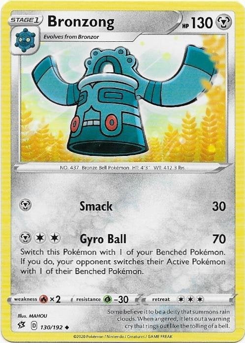 Rebel Clash,  Bronzong [uncommon] 130/192, Verzenden, Nieuw, Losse kaart