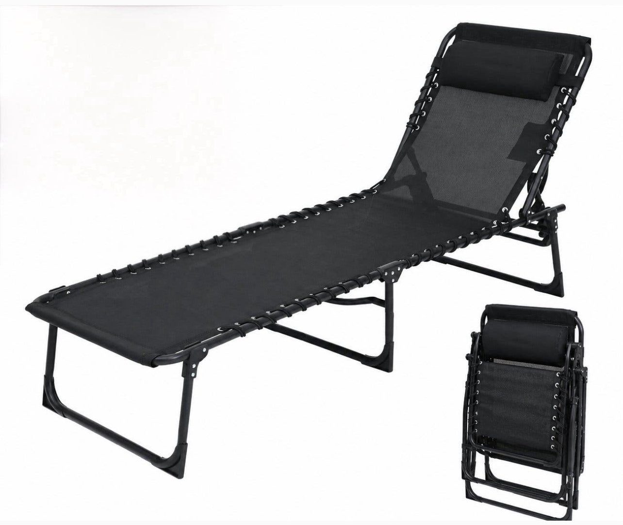 Ligbedden / ligstoelen / strandstoelen, Ophalen, Zo goed als nieuw, Aluminium