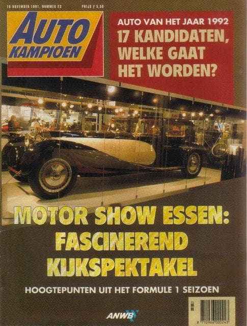 Autokampioen 23 1991 : Ford Cortina - Saab 900 S - Mazda 323, Ophalen of Verzenden, Gelezen, Algemeen