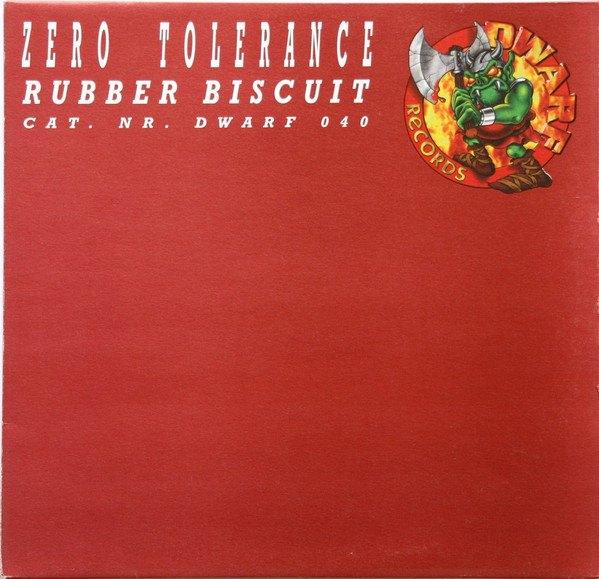 Zero Tolerance - Rubber Biscuit 12" Dwarf Records, Overige genres, Maxi-single, Ophalen of Verzenden, Zo goed als nieuw