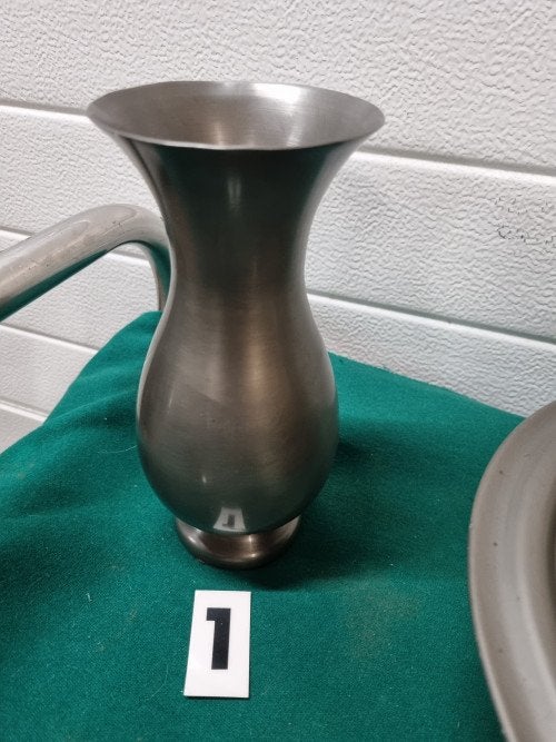 Tinnen voorwerpen 9 stuks gelria tin 94/92%,, Ophalen of Verzenden
