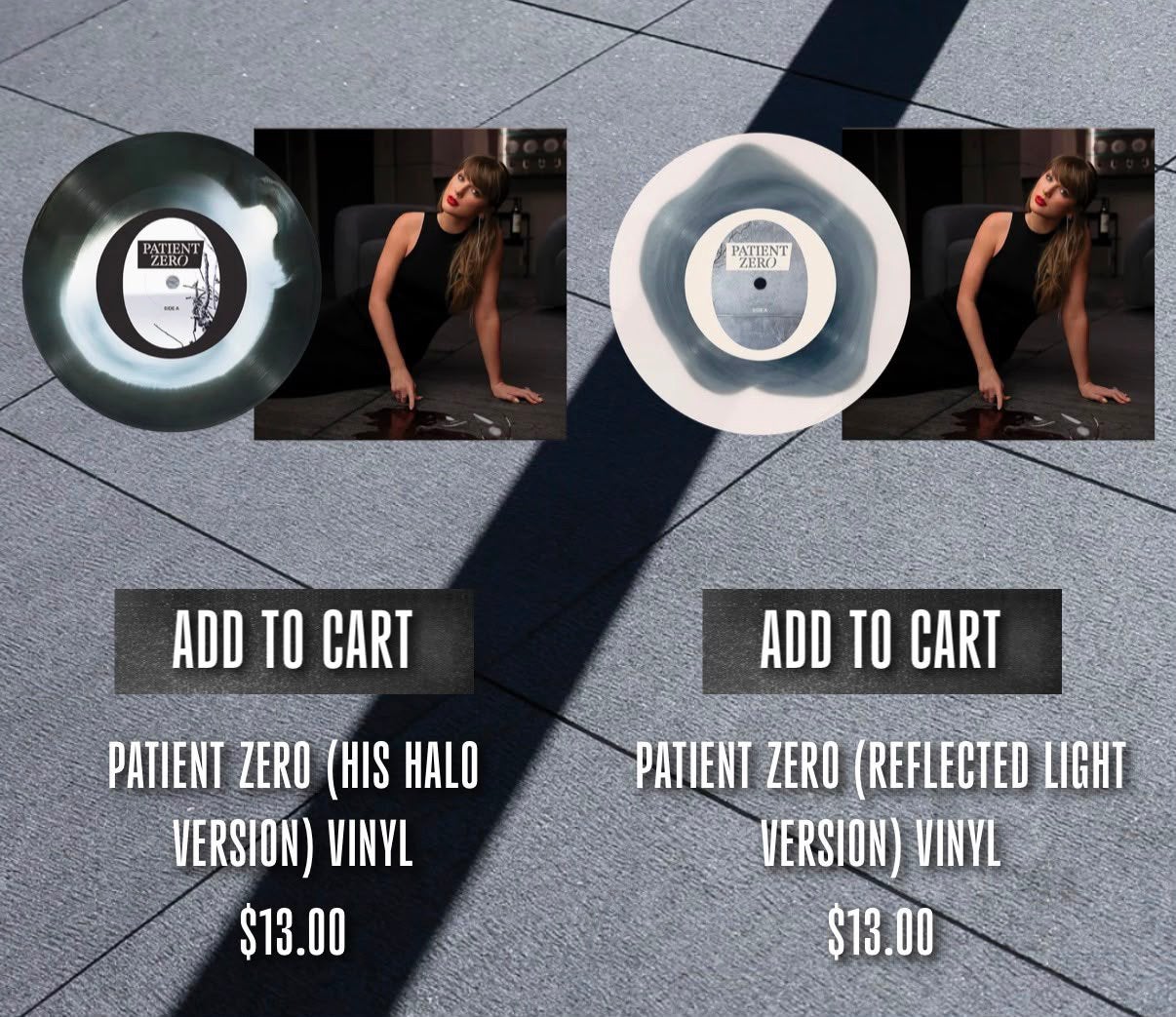 Gezocht Taylor Swift Patient Zero vinyl, Cd's en Dvd's, Ophalen of Verzenden, Zo goed als nieuw