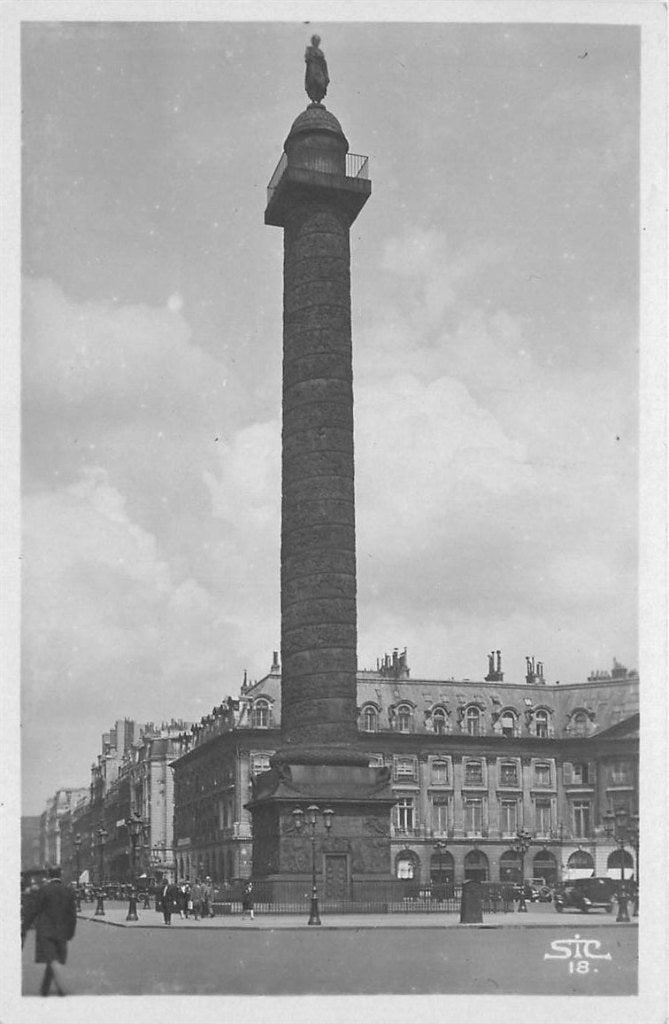 701-450-021 Paris La Colonne Vendome, Ophalen of Verzenden, Voor 1920, Frankrijk