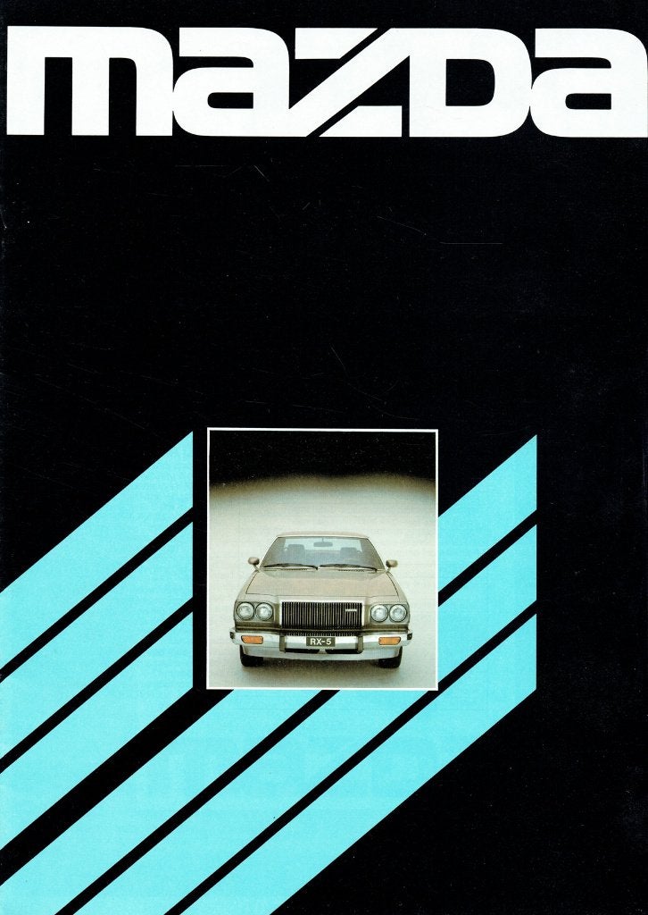 Folder Mazda modellen (Belgische uitgave - ca.1976), Boeken, Auto's | Folders en Tijdschriften, Verzenden, Gelezen, Mazda