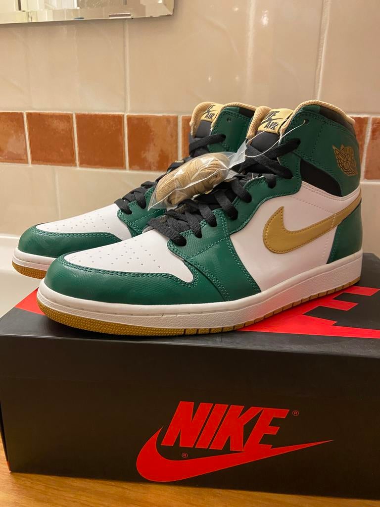 Nike Air Jordan 1 Retro High OG Celtics US 12 EU 46 UK 11, Overige kleuren, Verzenden, Nieuw, Sneakers of Gympen