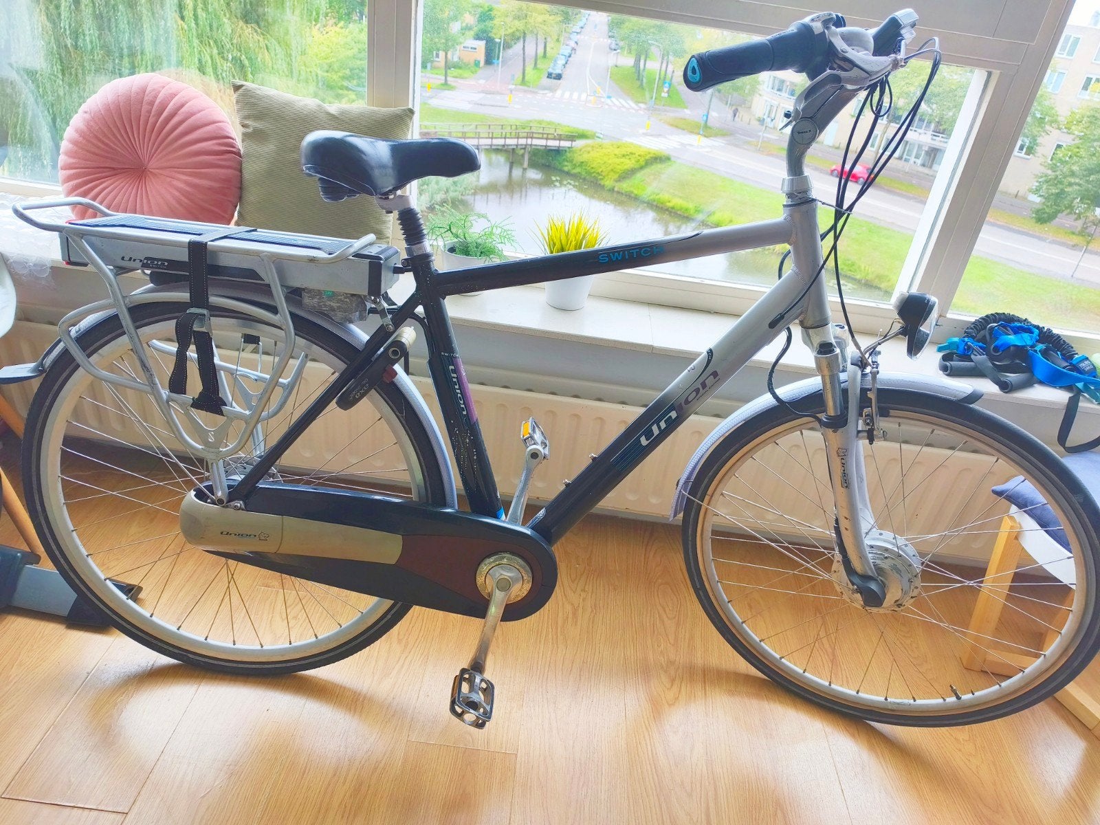 Union Switch e bike+Kalkhoff Agattu e bike, Zo goed als nieuw, 51 tot 55 cm, 30 tot 50 km per accu, Ophalen