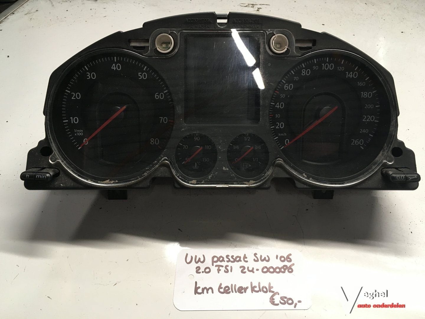 Vw Passat 2.0 fsi SW 2006 2400086  Km Tellerklok  A2C5304210, Gebruikt, -, -, Ophalen of Verzenden
