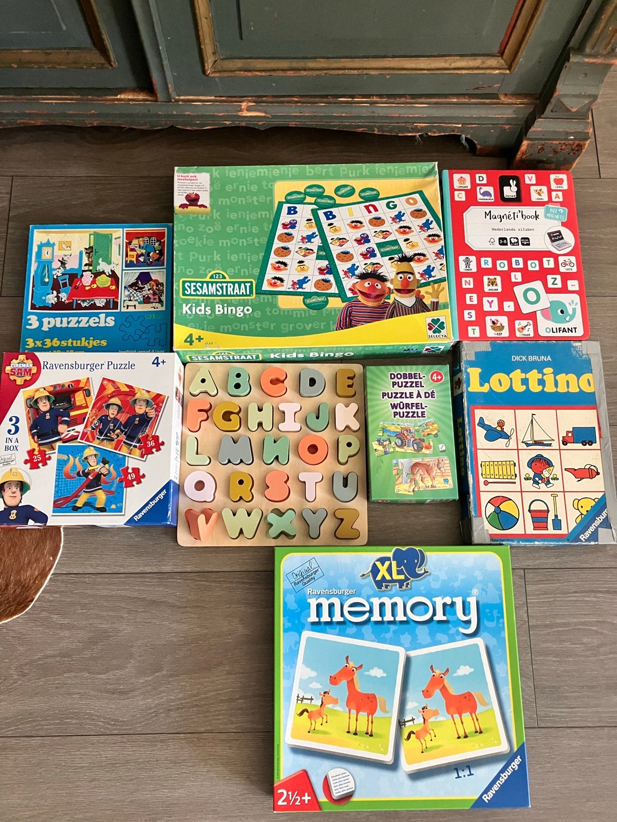 Diverse spelletjes en puzzels voor kinderen, Ophalen, 2 tot 4 jaar, Gebruikt, Meer dan 50 stukjes
