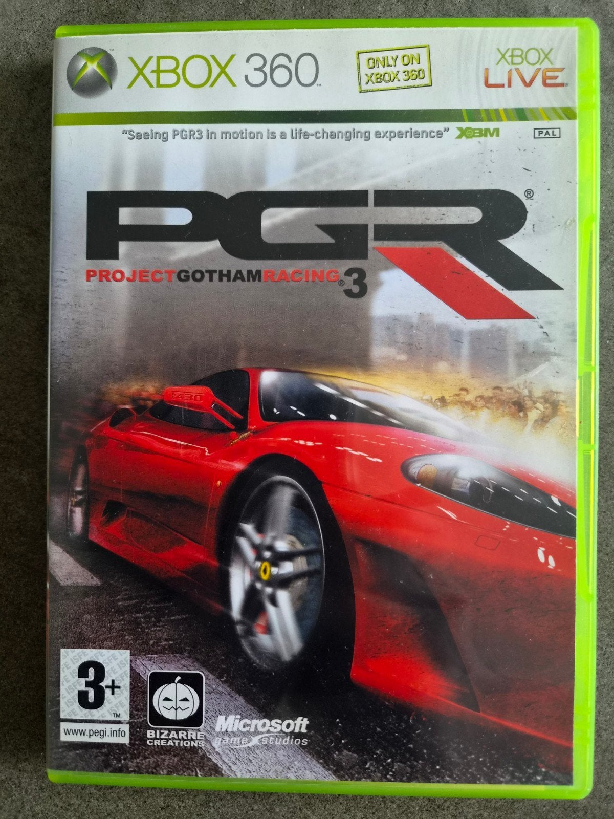 Project Gotham Racing 3 - Xbox 360, Verzenden, Racen en Vliegen, Zo goed als nieuw, 3 spelers of meer