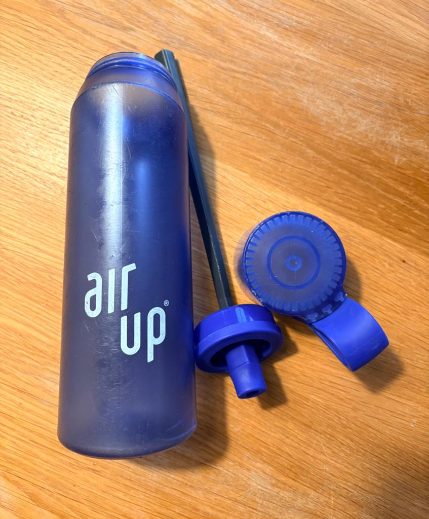 Air up fles blauw, Ophalen of Verzenden, Zo goed als nieuw