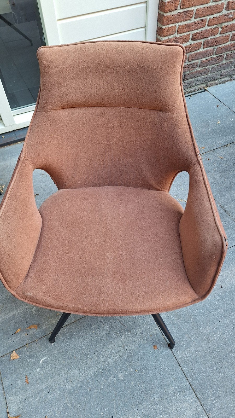 GRATIS 2x eetkamerstoel Bommel, Ophalen, Gebruikt, 50 tot 75 cm
