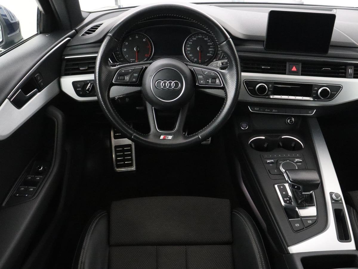 Audi A4 Avant 1.4 TFSI Sport S line edition | Half leder | C, Auto's, Gebruikt, 150 pk, Blauw, Origineel Nederlands