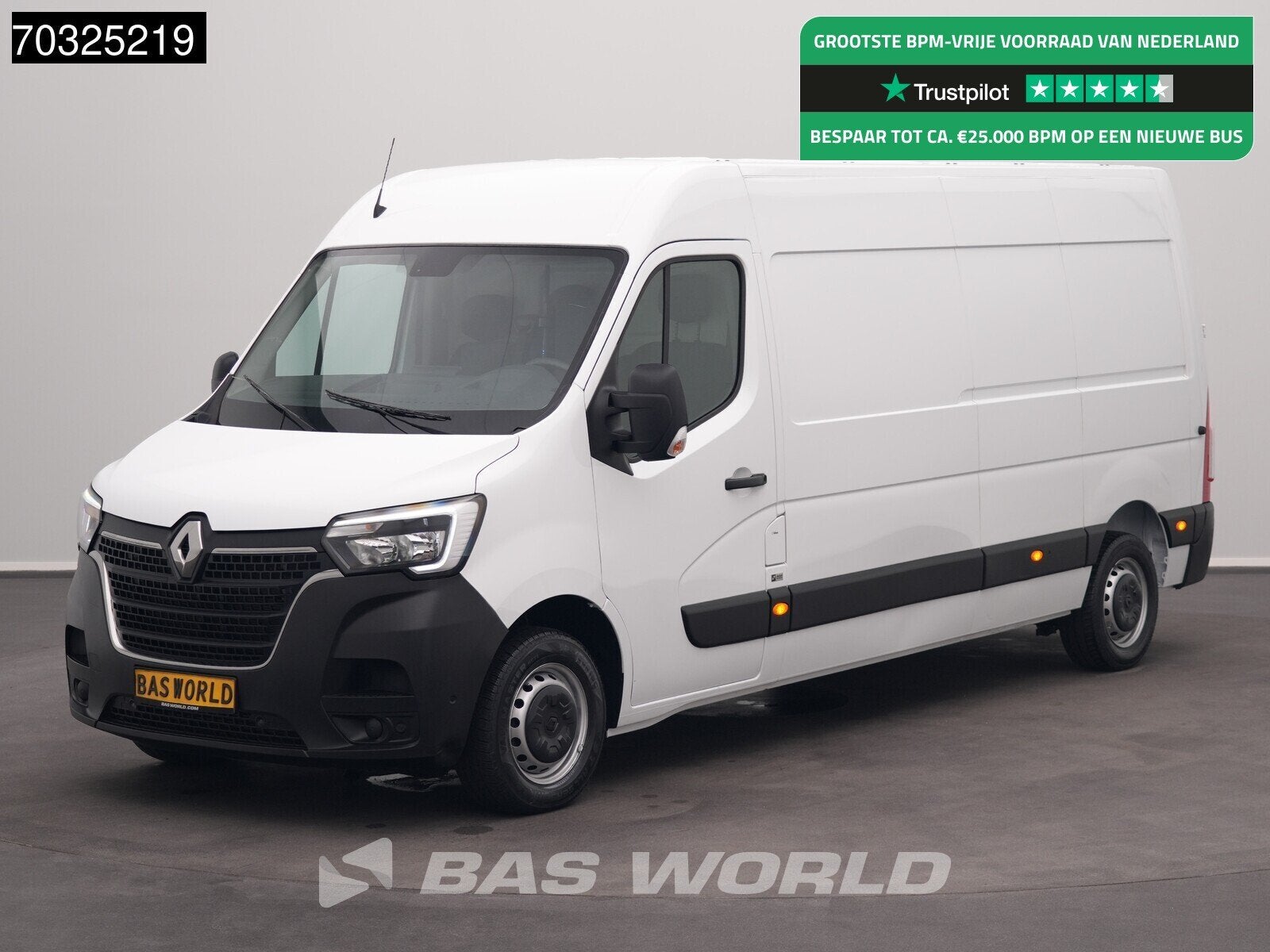 Renault Master 135PK L3H2 LED Airco Cruise Parkeersensoren v, Gebruikt, Euro 6, 4 cilinders, Renault