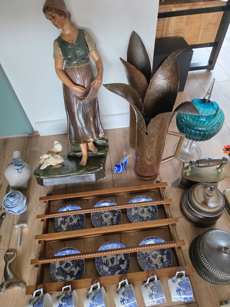 Partij antiek , vintage , curiosa spullen., Ophalen