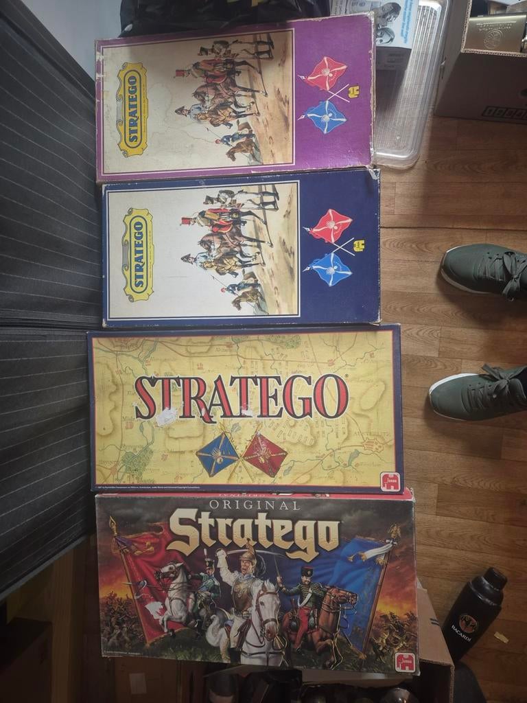 Stratego Bordspellen Collectie - Diverse Edities, Hobby en Vrije tijd, Gezelschapsspellen | Bordspellen, Een of twee spelers, Ophalen of Verzenden